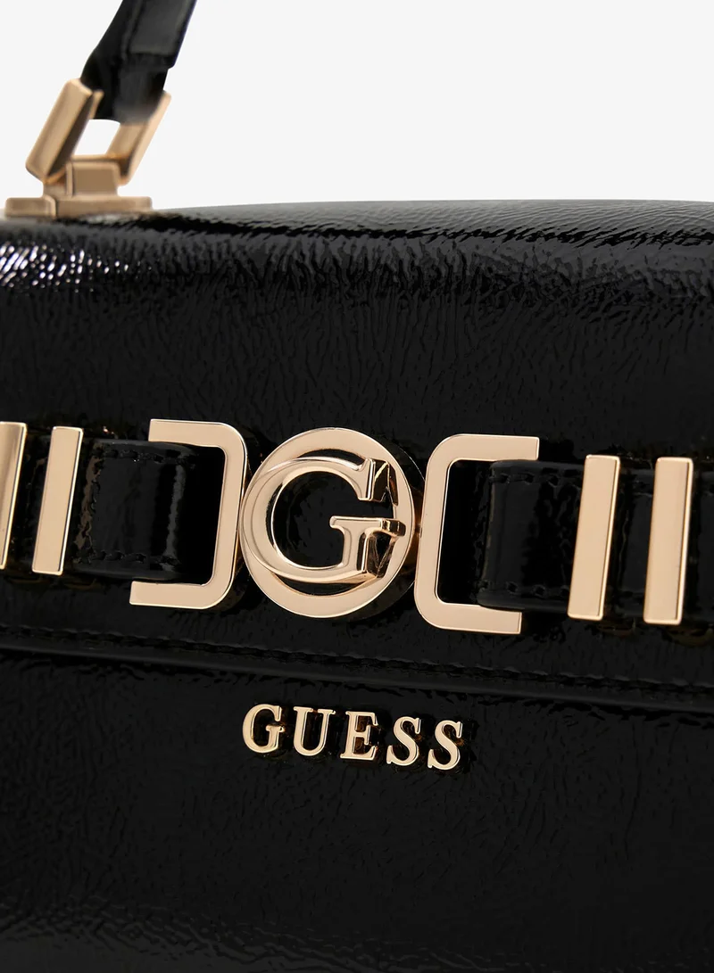 GUESS  Cirene Top Handle Flap Over Satchel Bag for Women | Best Price UAE